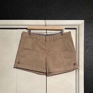 Banana Republic Women's Cargo Shorts in Tan